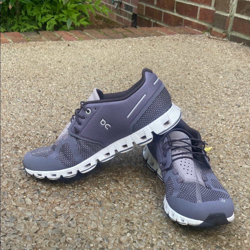 On Cloud Purple Athletic Shoe
